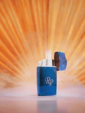 Rocky Patel VIP Lighter Series -Blue - Triple Jet Lighter